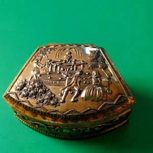 Vintage 1950's Small Japanese jewelry box